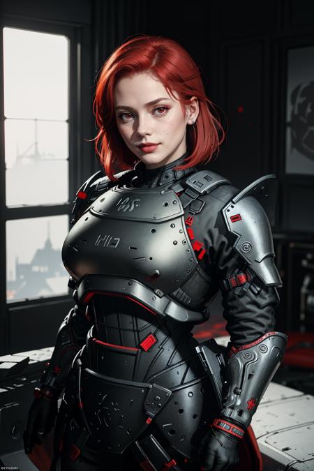 01601-2994077108-((Masterpiece, best quality,edgQuality)),smirk,smug,_edgAyre, red hair,red eyes,__lora_edgAyre_AC6_1__edgHalo_armor,power armor,.png